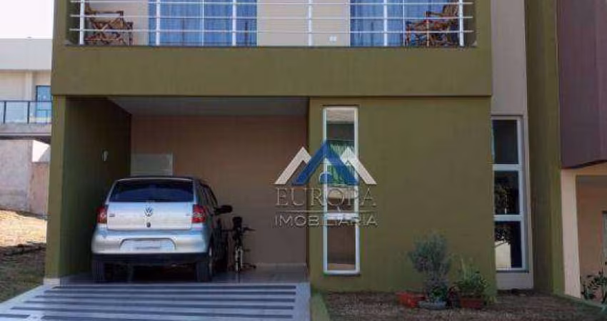 Sobrado em condomínio com 3 quartos, 1 suíte, área de lazer completa à venda, 126 m² por R$ 585.000 - Heimtal - Londrina/PR
