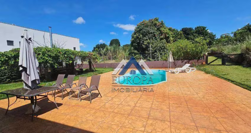 Chácara com 3 dormitórios à venda, 2500 m² por r$ 1.150.000,00 - condominio itaúna  - ibiporã/pr