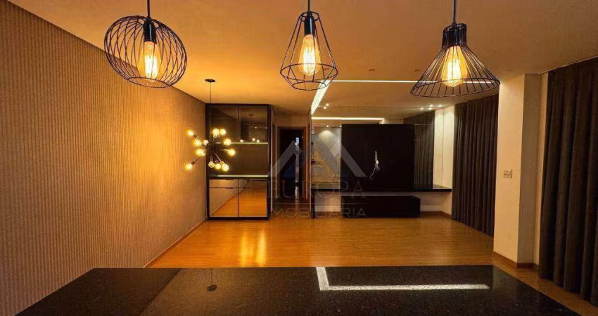 Apartamento com 2 dormitórios para alugar, 77 m² por R$ 4.450,01/mês - Gleba Fazenda Palhano - Londrina/PR