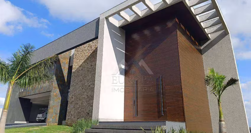 Sobrado com 4 dormitórios à venda, 553 m² por r$ 3.890.000,00 - jardim costa do sol - rolândia/pr