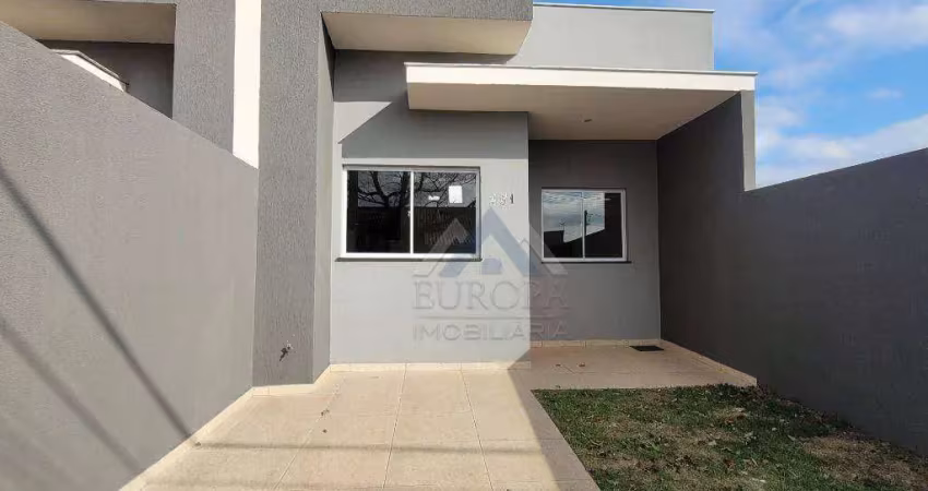Casa com 3 dormitórios à venda, 67 m² por r$ 307.000,00 - jardim colúmbia d - londrina/pr
