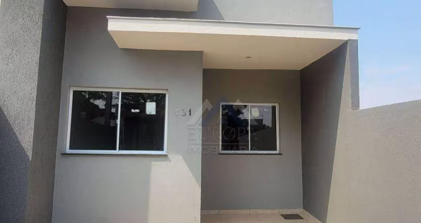 Casa com 3 dormitórios à venda, 67 m² por r$ 275.000,00 - jardim colúmbia d - londrina/pr