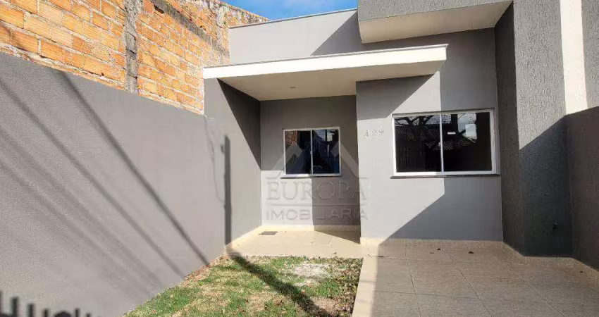 Casa com 2 dormitórios à venda, 58 m² por r$ 275.000,00 - jardim colúmbia d - londrina/pr
