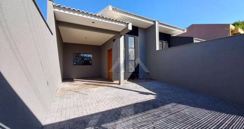 Casa com 3 dormitórios à venda, 96 m² por r$ 550.000,00 - monte belo - londrina/pr