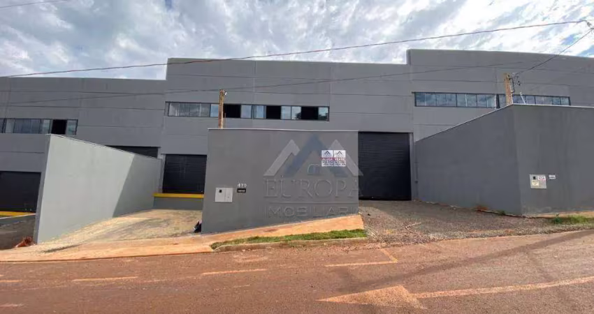 Barracão, 800 m² - venda por r$ 4.000.000,00 ou aluguel por r$ 23.000,01/mês - cilo 2 - londrina/pr