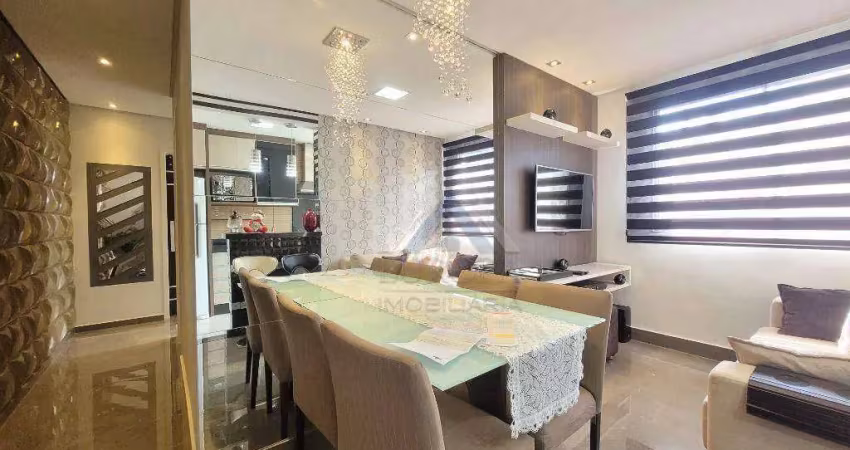Apartamento com 2 dormitórios à venda, 48 m² por r$ 228.000,00 - jardim montecatini - londrina/pr