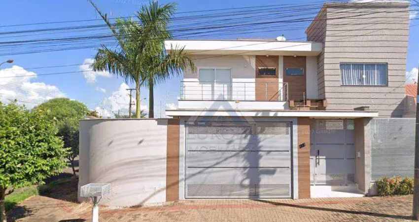 Sobrado com 3 dormitórios à venda, 165 m² por r$ 980.000,00 - jardim morumbi - cambé/pr