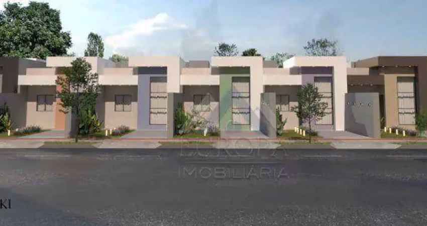 Casa com 2 dormitórios à venda, 64 m² por r$ 245.000,00 - jardim bavária - londrina/pr