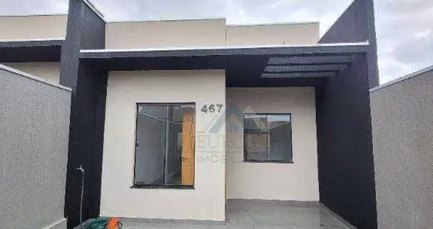 Casa com 2 dormitórios à venda, 55 m² por r$ 250.000,00 - jardim padovani - londrina/pr