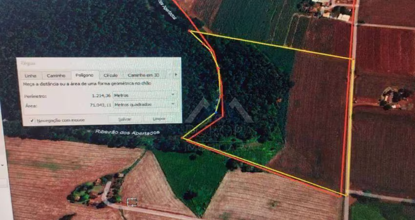 Área à venda, 72600 m² por r$ 750.000,00 - maravilha - londrina/pr