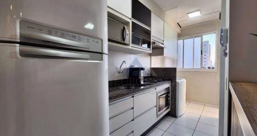 Apartamento com 2 dormitórios à venda, 55 m² por r$ 420.000,00 - aurora - londrina/pr