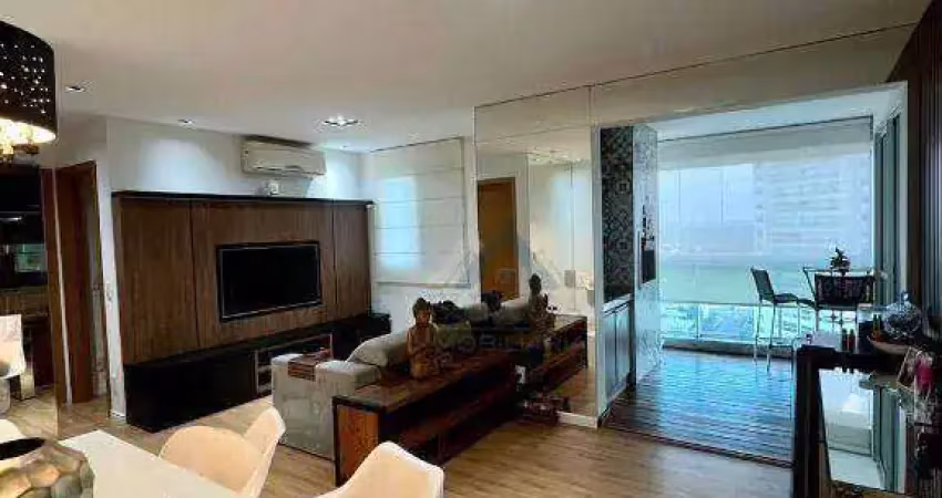 Apartamento com 2 dormitórios à venda, 75 m² por r$ 760.000,00 - gleba fazenda palhano - londrina/pr