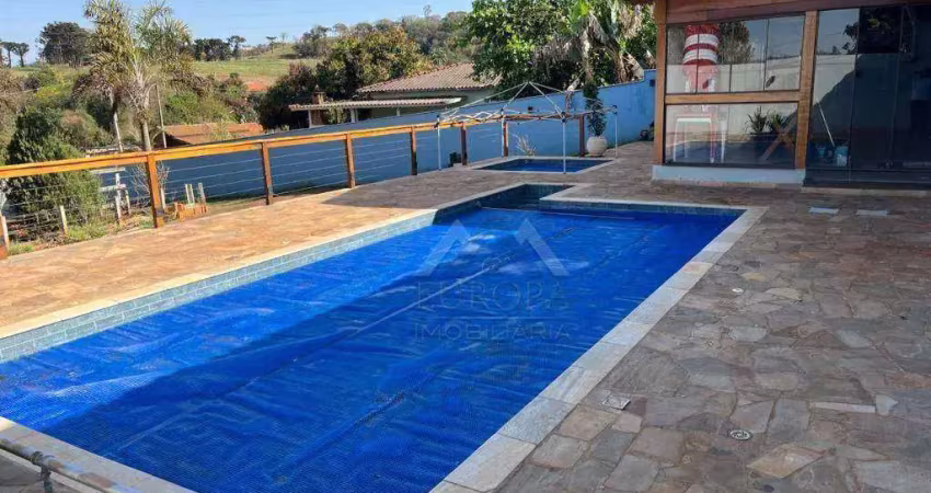 Chácara com 3 dormitórios à venda, 1000 m² por r$ 850.000,00 - rural - londrina/pr