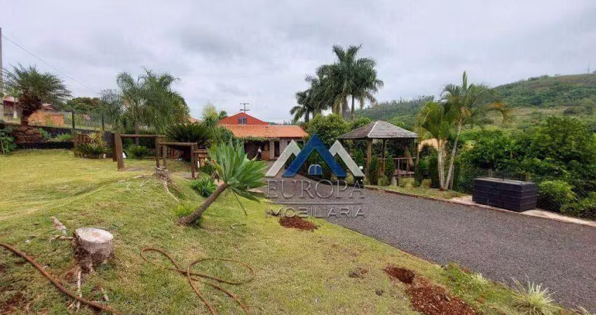 Chácara com 5 dormitórios à venda, 2726 m² por r$ 1.500.000,00 - zona rural - londrina/pr