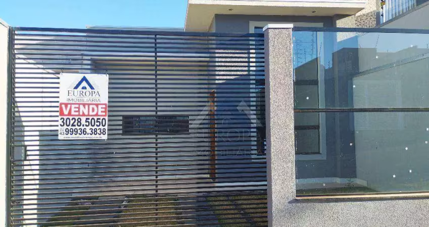 Casa com 3 dormitórios à venda, 74 m² por r$ 360.000,00 - europa - cambé/pr