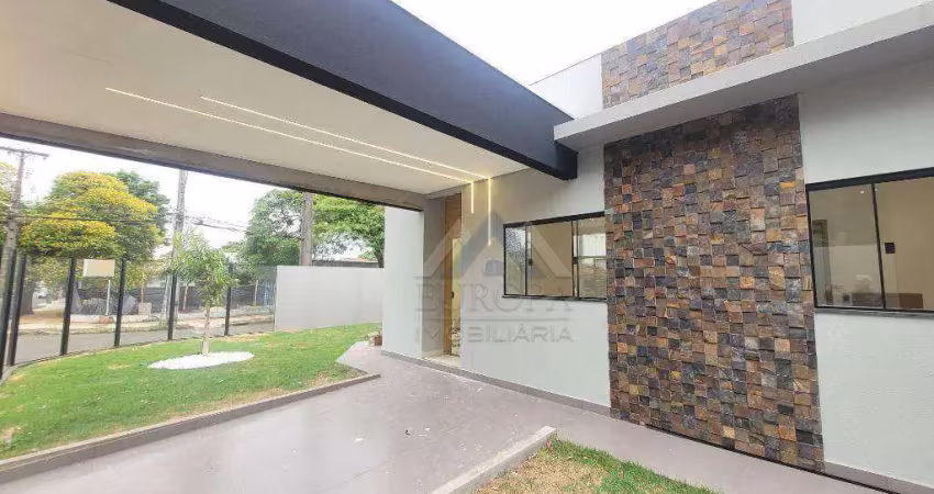 Casa com 3 dormitórios à venda, 93 m² por r$ 590.000,00 - aeroporto - londrina/pr