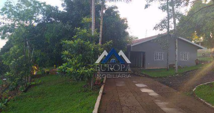 Chácara com 3 dormitórios à venda, 6000 m² por R$ 850.000,00 - Usina Três Bocas - Londrina/PR