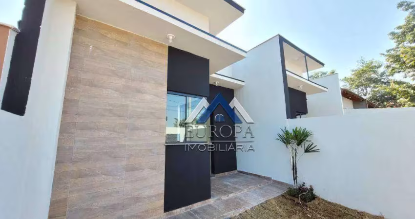 Casa com 2 dormitórios à venda, 69 m² por r$ 310.000,00 - jardim colúmbia d - londrina/pr