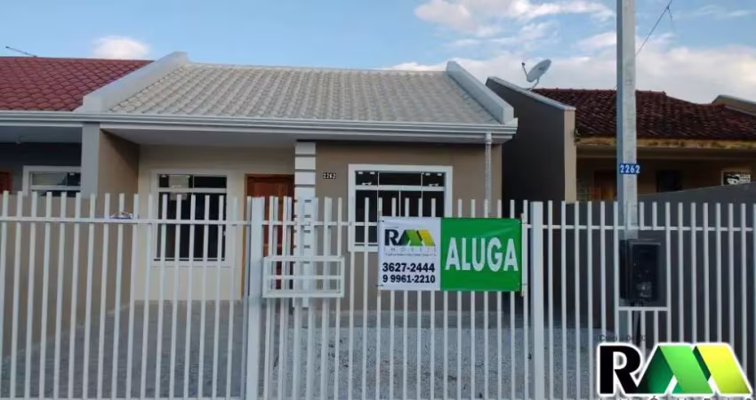 Casa residencial com 2 quartos  para alugar, 45.00 m2 por r$1200.00  - gralha azul - fazenda rio grande/pr