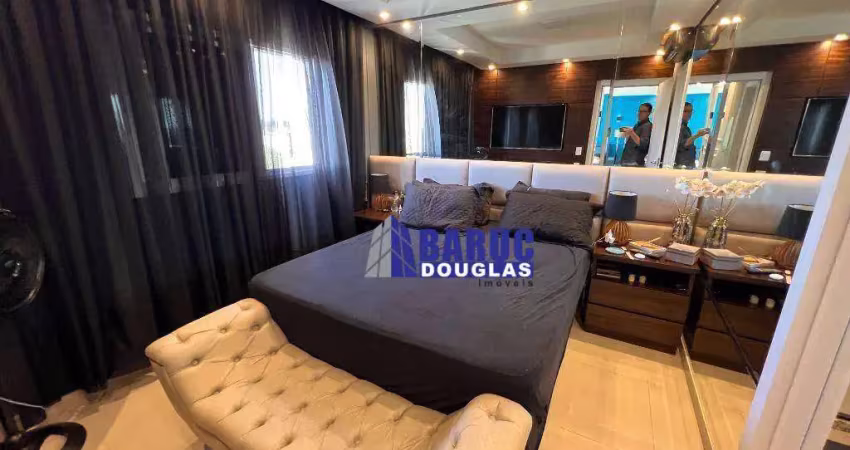 Apartamento 2 quartos sendo 1 suite à venda, todo mobiliado, com 66 m² por r$ 750.000 - eldorado - cuiabá/mt