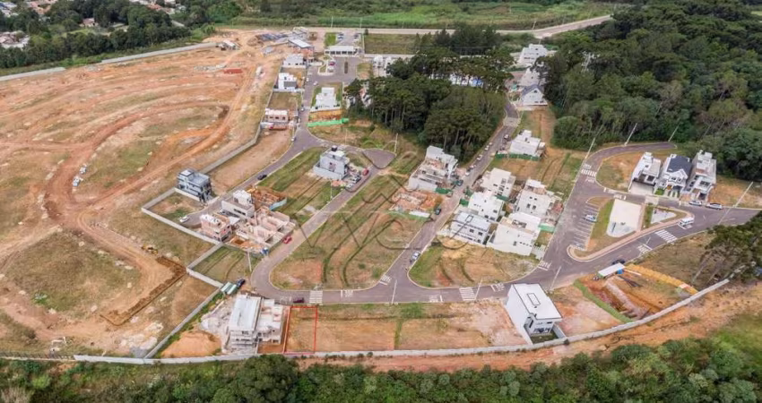 Terreno à venda na Dilair Silvério, 260, Santa Cândida, Curitiba