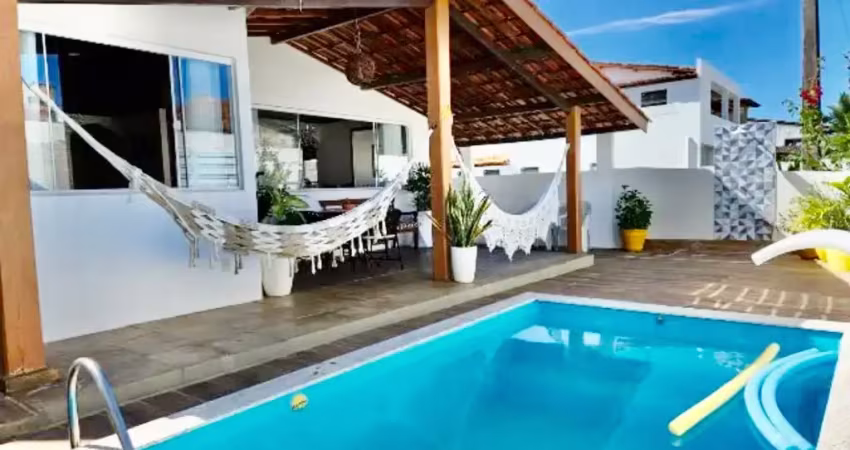 Vendo casa duplex de 4/4, sendo 03 suites, area privativa - 260 m2 , no condomínio  recanto de abrantes - em camaçari - bahia
