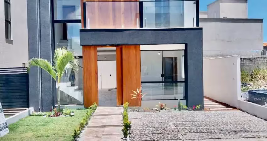 Vendo casa de 4/4, sendo 04 suites, com area privativa de 172 m², infraestrutura de clube completa - localização privilegiada - no condomínio vila florença - na estrada do coco.