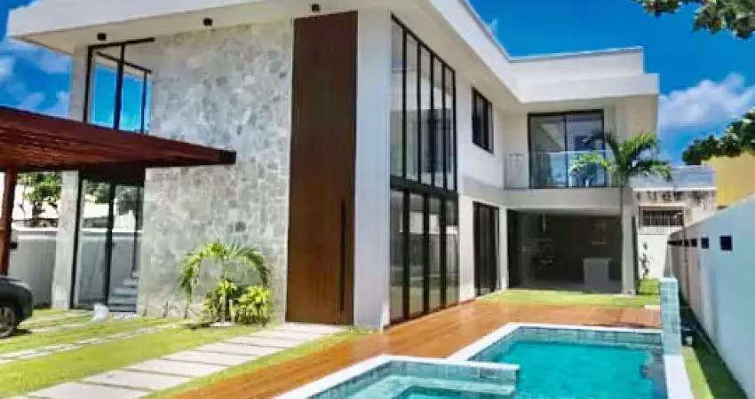 Vendo casa de alto padrao, com 08  suites, no condomínio paraiso - em guarajuba - na bahia.