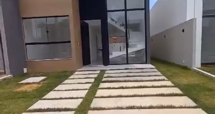 Vendo casa de 4/4, sendo 04 suites, com area privativa de 161 m², infraestrutura de clube completa - localização privilegiada - no condomínio vila florença - na estrada do coco.