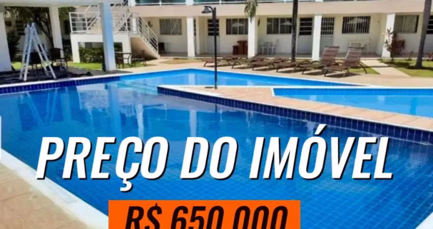 Vendo village de 3/4, estilo garminado, area privativa de 70 m2, localizãção privilegiada no bairro de guarajuba - municipio de camaçari