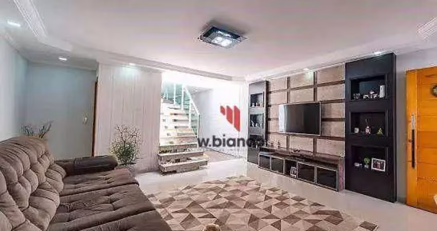 Sobrado à venda, 190 m² por r$ 1.383.000,00 - vila alpina - santo andré/sp