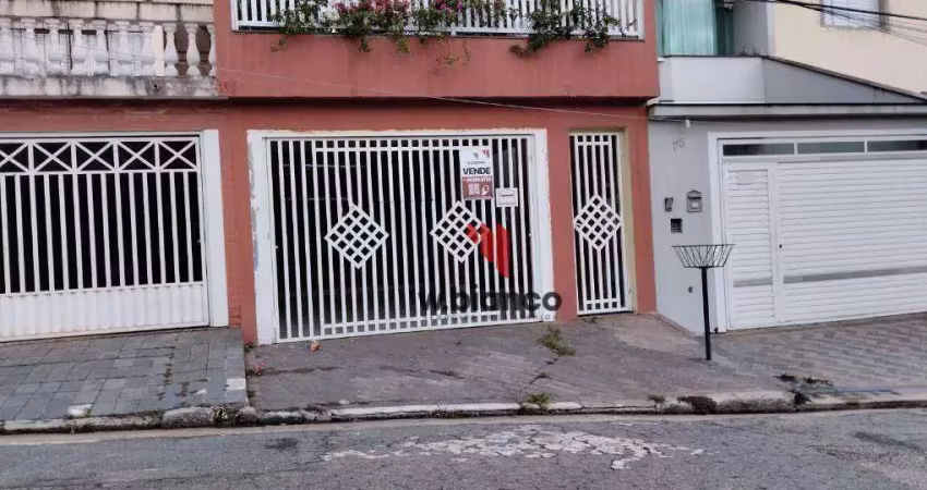 Sobrado à venda, 141 m² por r$ 649.900,00 - vila scarpelli - santo andré/sp