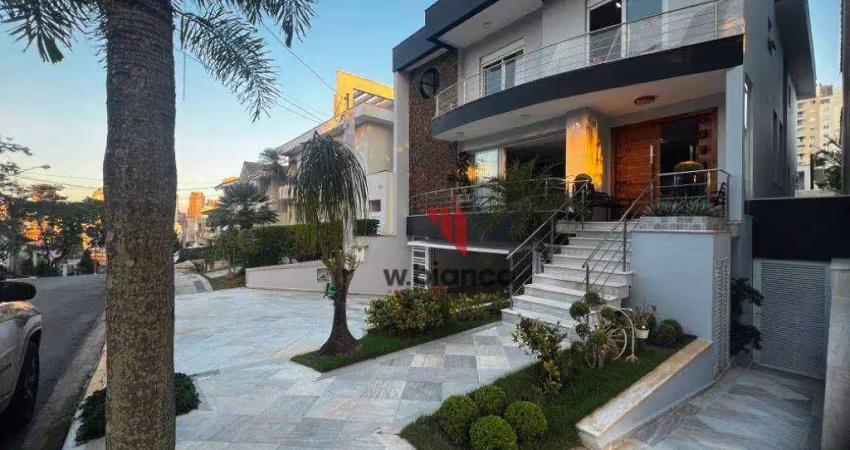 Casa condomínio fechado, com 4 dormitórios, suítes à venda, 636 m² por r$ 6.500.000 - vila lusitânia - central park - são bernardo do campo/sp