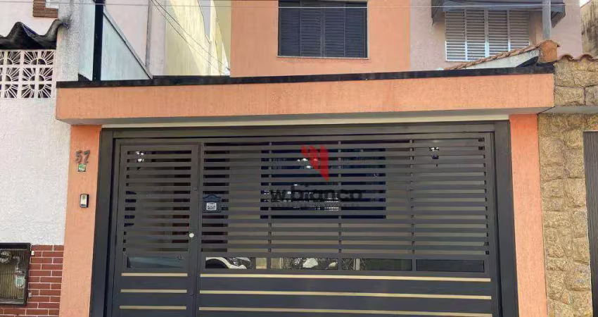 Sobrado à venda, 143 m² por r$ 829.000,00 - jardim hollywood - são bernardo do campo/sp