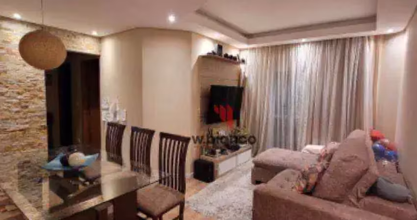 Apartamento com 3 dormitórios à venda, 75 m² por r$ 530.000,00 - rudge ramos - são bernardo do campo/sp