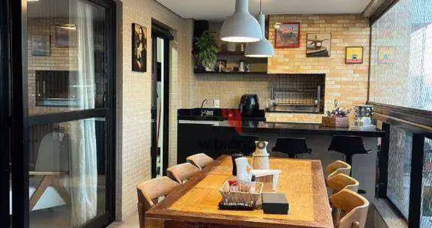 Apartamento com 3 dormitórios à venda, 170 m² por r$ 1.950.000,00 - vila dayse - são bernardo do campo/sp