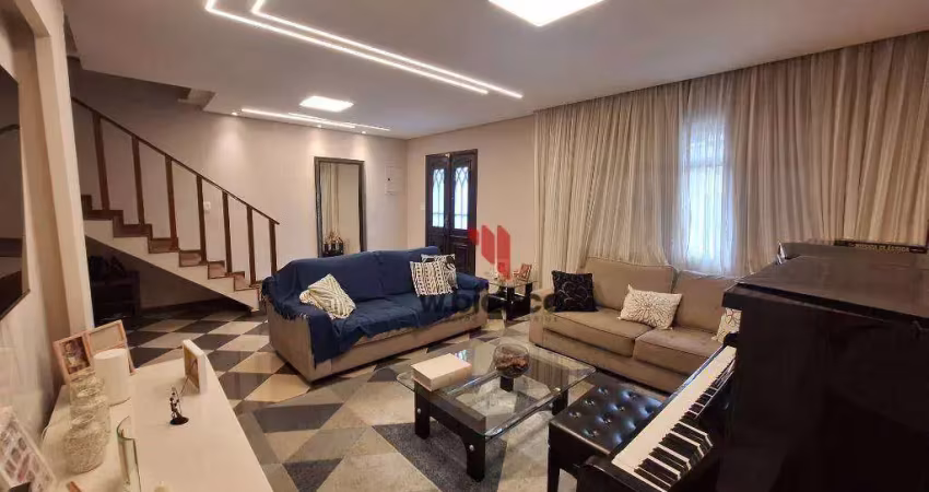 Sobrado com 3 suítes, 4 vagas à venda, 245 m² por r$ 852.000 - assunção - são bernardo do campo/sp