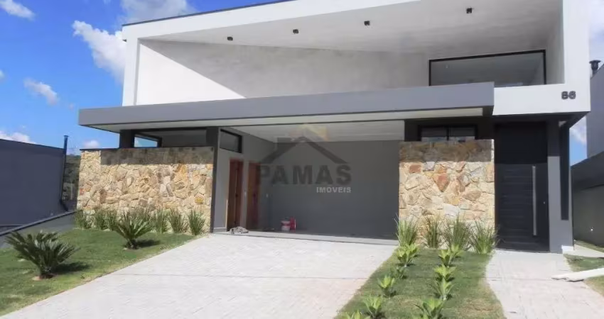 Arquitetura moderna, nova, 100% terrea com 3 suites - Condominio Santa Isabel - Loveira/SP