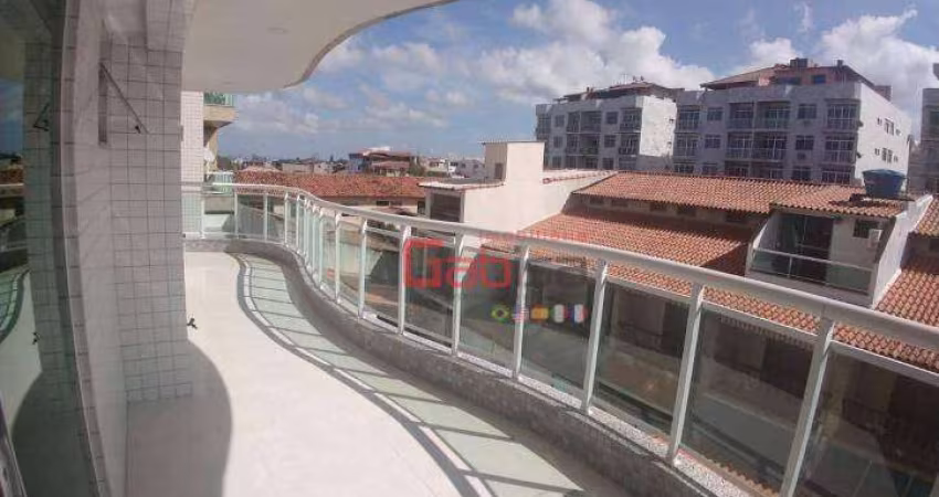 Apartamento com 2 dormitórios, 95 m² - venda por R$ 550.000,00 ou aluguel por R$ 3.367,51 - Braga - Cabo Frio/RJ
