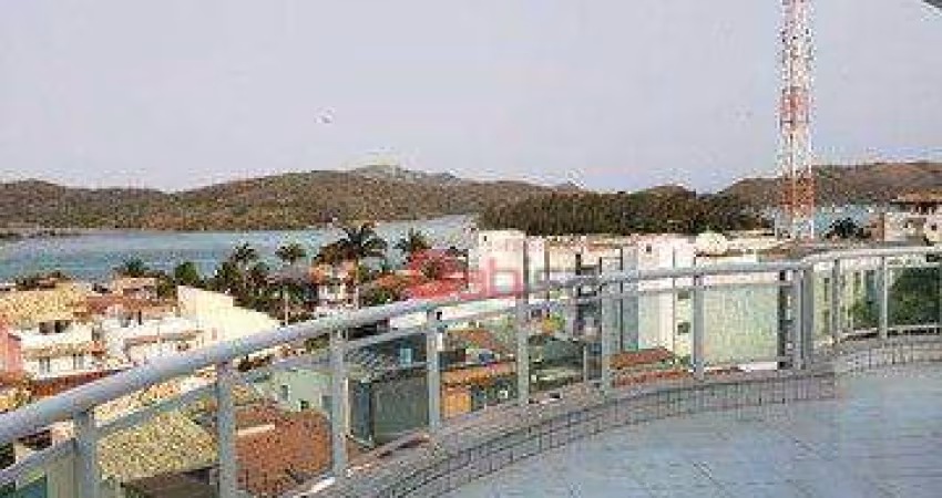 Cobertura com 3 dormitórios à venda, 205 m² por R$ 2.300.000,00 - Passagem - Cabo Frio/RJ
