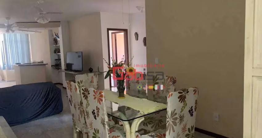 Apartamento com 3 dormitórios à venda, 194 m² por r$ 850.000,00 - vila nova - cabo frio/rj