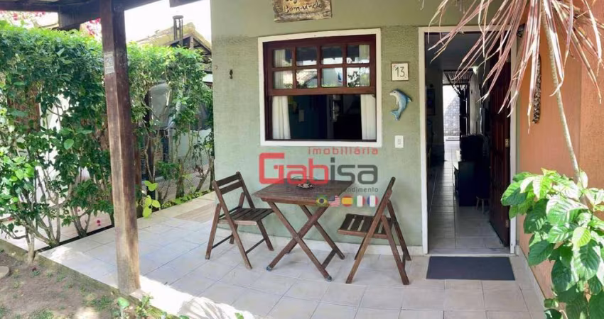Casa com 2 dormitórios à venda, 80 m² por R$ 350.000,00 - Praia Rasa - Armação dos Búzios/RJ