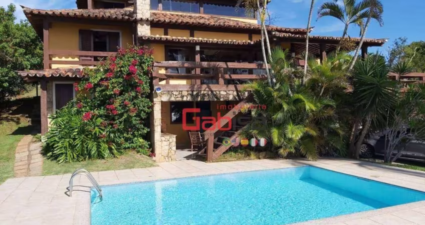 Casa com 4 dormitórios à venda, 400 m² por R$ 5.500.000,00 - João Fernandes - Armação dos Búzios/RJ