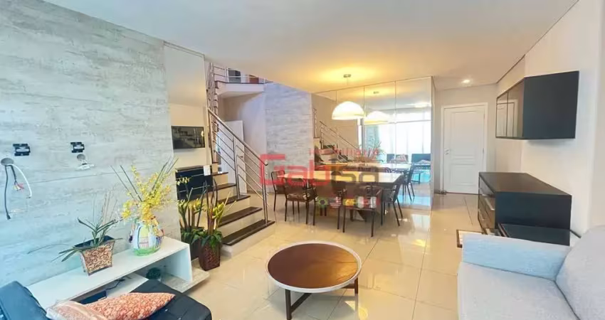 Cobertura com 4 dormitórios à venda, 270 m² por r$ 2.000.000,00 - algodoal - cabo frio/rj