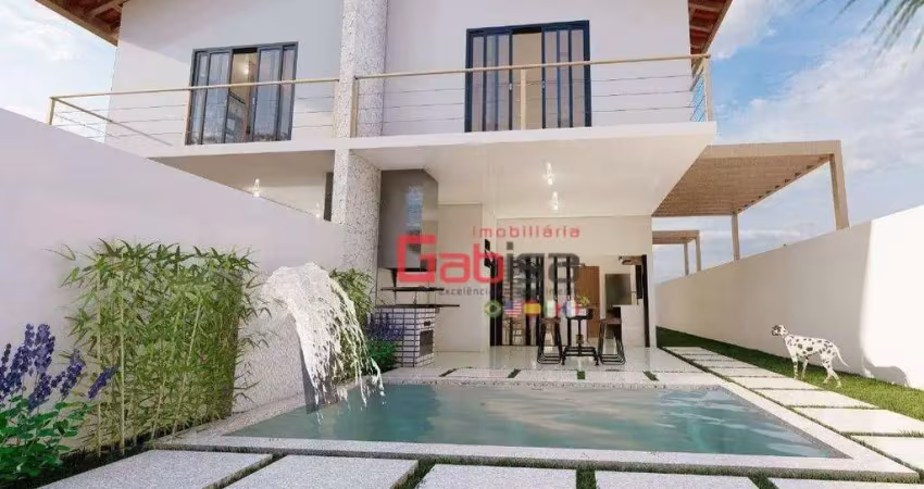 Casa com 4 dormitórios à venda, 155 m² por R$ 1.050.000 - Praia do Foguete - Cabo Frio/RJ