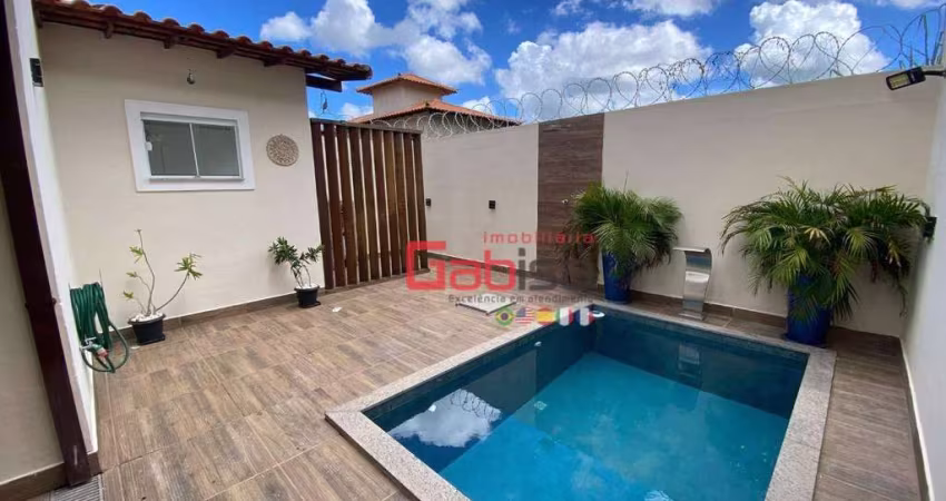Casa com 3 Quartos , piscina, 98 m² - venda por R$ 530.000 ou aluguel por R$ 3.055/mês - Rasa - Armação dos Búzios/RJ