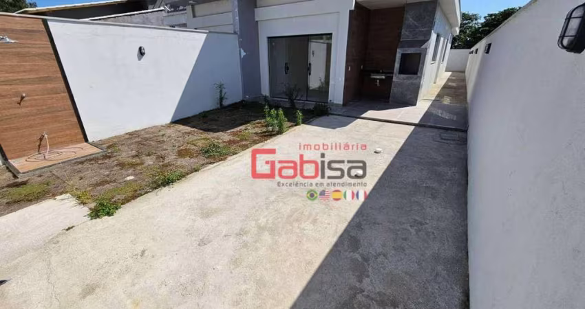 Casa com 3 dormitórios à venda, 175 m² por R$ 400.000,00 - Caminho de Búzios - Cabo Frio/RJ