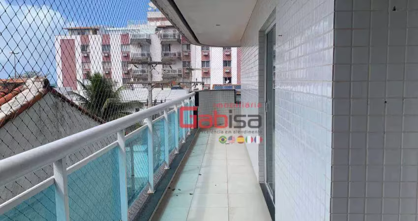 Apartamento com 3 dormitórios para alugar, 100 m² por r$ 3.765,15/mês - braga - cabo frio/rj