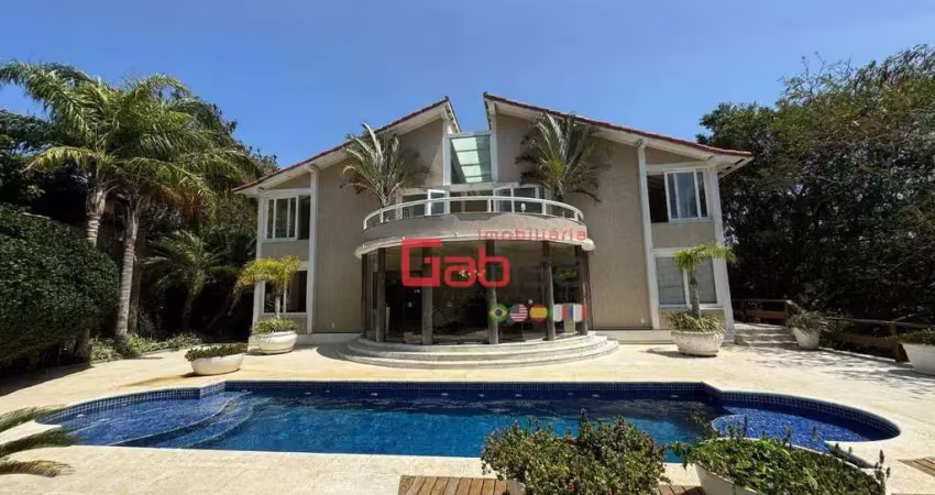 Casa com 6 dormitórios à venda, 748 m² por r$ 5.800.000,00 - pr ferradura - armação dos búzios/rj