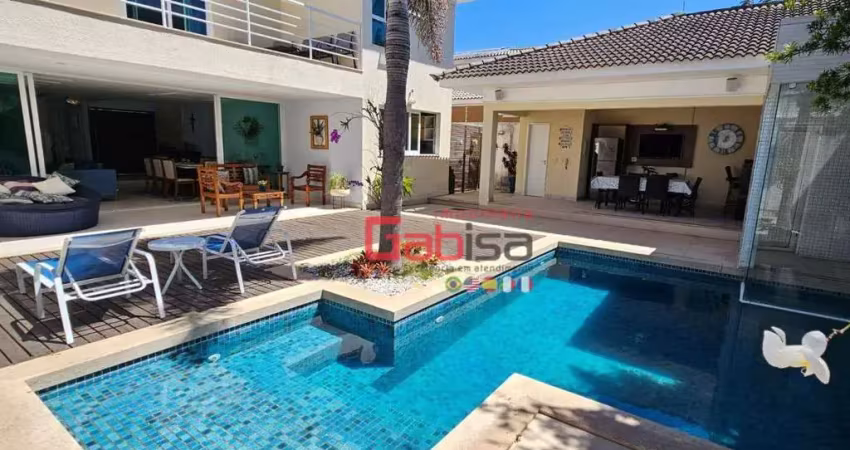 Casa com 4 dormitórios à venda, 450 m² por r$ 2.700.000,00 - novo portinho - cabo frio/rj